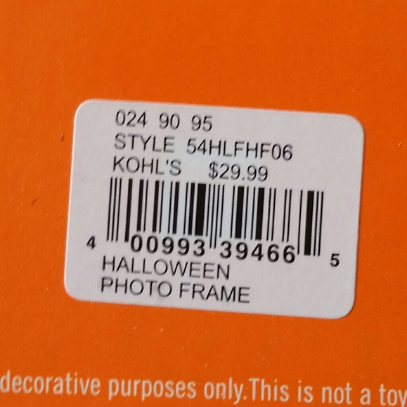 NEW Boo Frame Rustic Perfect for Halloween Fall Farmhouse Home Decor Cozy - Picture 11 of 11